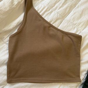 Off the shoulder crop top